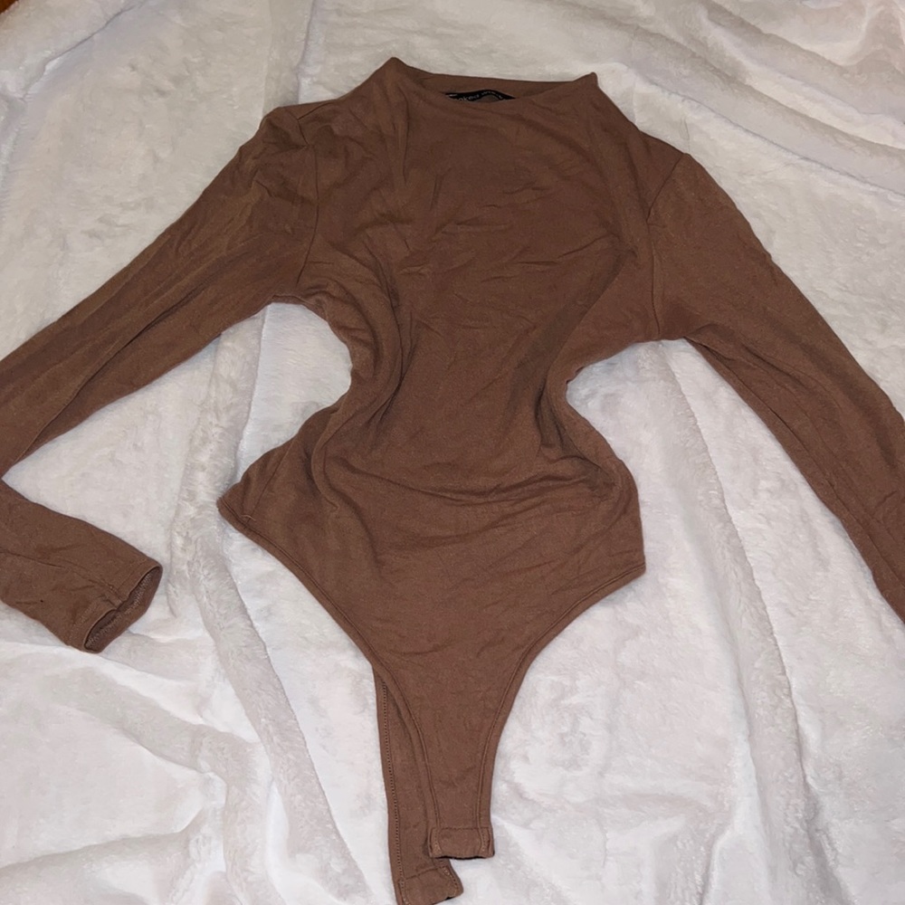 Naked wardrobe long sleeve bodysuit